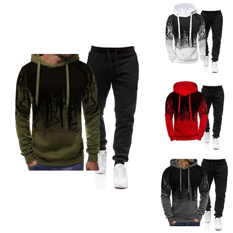 Hoodies Sweatpant Two Pieces Set